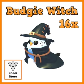 Budgie Witch 16X