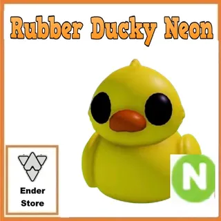 Rubber Ducky Neon