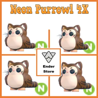 Purrowl Neon