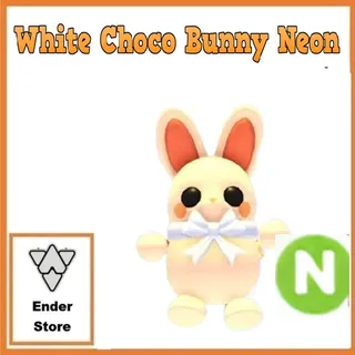 White Choccybunny Neon