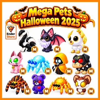 Mega Halloween 2025 Pet Slimingo Kitty bat Ghostly cat DJ Snooze