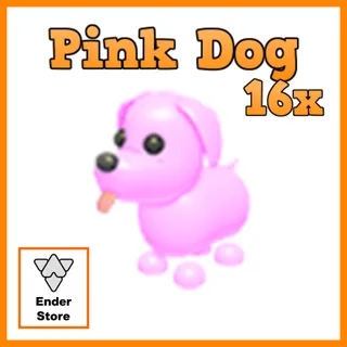 Pink Dog 16X