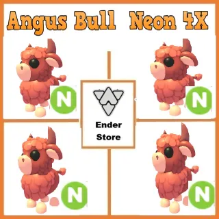Angus Bull Neon