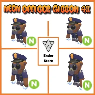 Neon Officer Gibbon