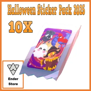 Halloween Sticker Pack 2025 - 10X