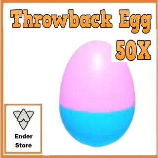  Throwback Egg 50X