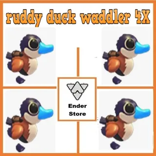 ruddy duck waddler