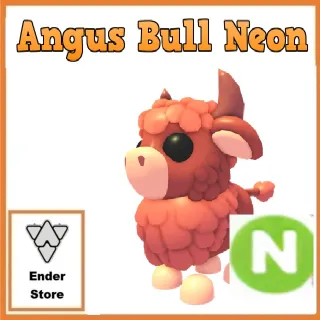 Angus Bull Neon
