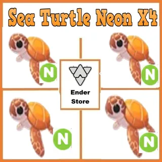 Sea Turtle Neon