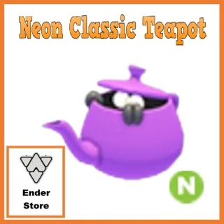 Neon Classic Teapot