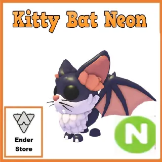 kitty bat neon