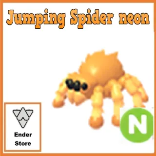 jumping spider neon