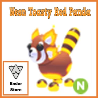 Toasty Red Panda Neon