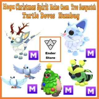 Mega Christmas Spirit Maine Tree Sasquatch 