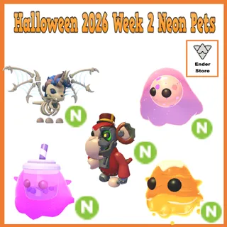 Neon Skelicorn Bolt Bubblegeist Halloween 2026 Week-2