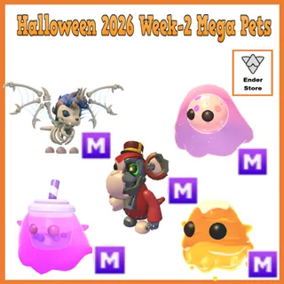 Mega Skelicorn Bolt Bubblegeist Halloween 2026 Week-2