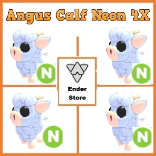 angus calf neon 