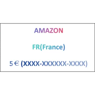 5€ EUR Amazon *2