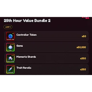 Anime Vanguards: 25th Hour value Bundle 2