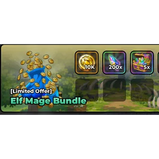 Anime Warriors III - Elf Mage Bundle