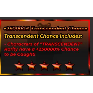 Fish an Anime RNG _  +250000% Transcendent Chance 