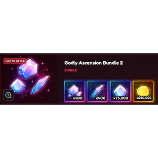 Anime Vanguards - Godly Ascension Bundle 2