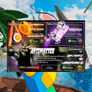 Fisch - fierce sushi + Kitty keys + Antimatter