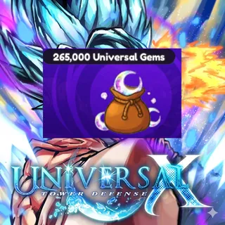 Universal Tower Defense X - 265k Universal Gems Season 1