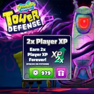 SpongeBob Tower Defense - 2x Player Xp