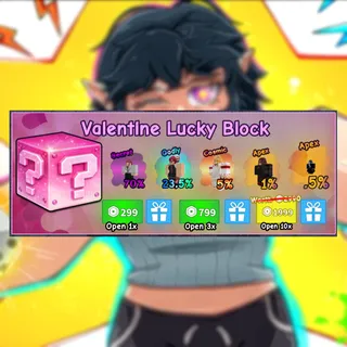 Spin a Baddie - 10 Valentine Lucky Block