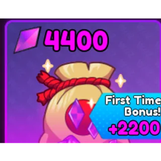 World Zero 4400 Crystals