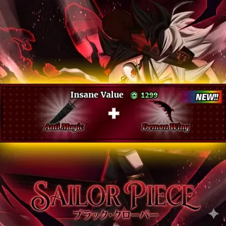 Sailor Piece - Anti Magic + Demon Wing