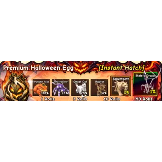 Ride A Pet - Premium Halloween Egg x30 Rolls 