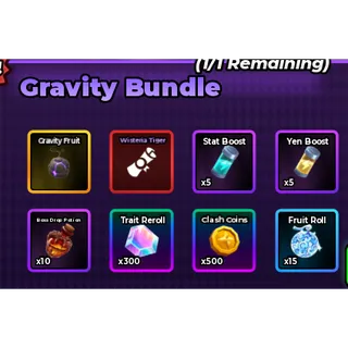 Anime Fighting Simulator - Gravity  Bundle 