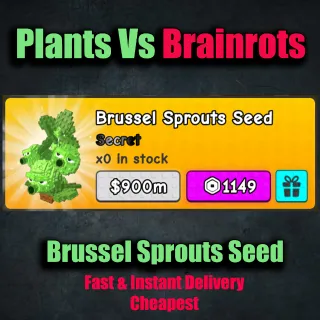 plants vs Brainrots - Brussel Sprouts Seed