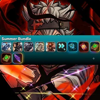 anime card clash - summer bundle