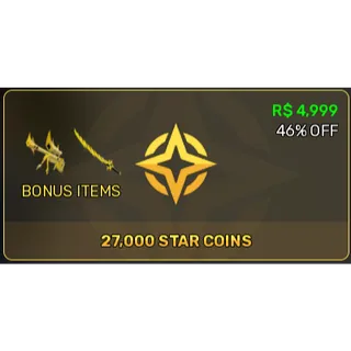WEAPON DUELS - 27000 Star coins