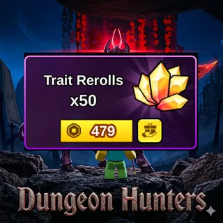 Dungeon Hunters - Trait Rerolls x50