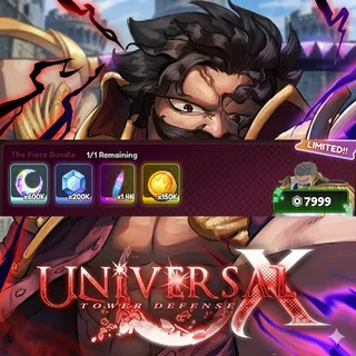Universal Tower Defense X - The Piece Bundle + King Of the Pirates Bundle