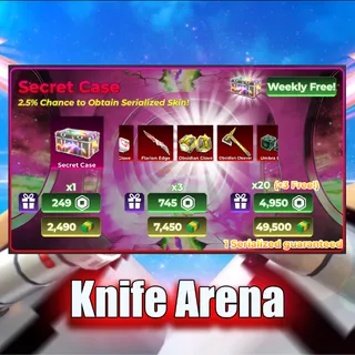 knife arena - x100 secret case