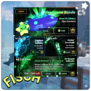 Fisch - Gleepmeow Bundle + Caelum Lullaby + Hades' Servitude + Dutchman's Penance