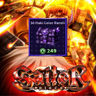 Sailor Piece - 50 Haki Color Reroll (249R)