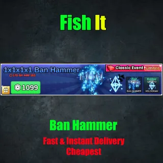 Fish it - Ban Hammer