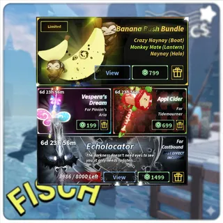 Fisch - Banana Bash Bundle + Vespera's Dream + Appl Cider + Echolocator