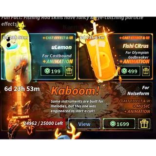 Fisch - ulemon + Fishi Critrus + Kaboom