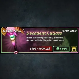 Fisch - Decadent Cutlass