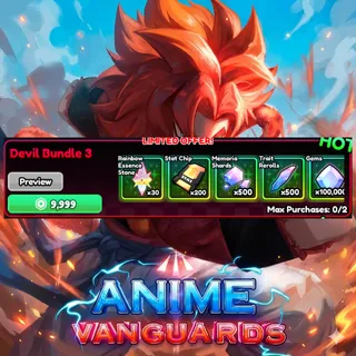 Anime Vanguards - Devil bundle 3