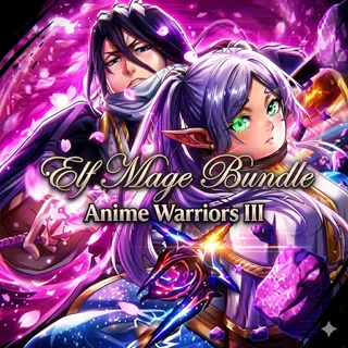 Anime Warriors III - Elf Mage Bundle