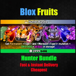 Blox Fruits - Hunter Bundle [ 3999 R]