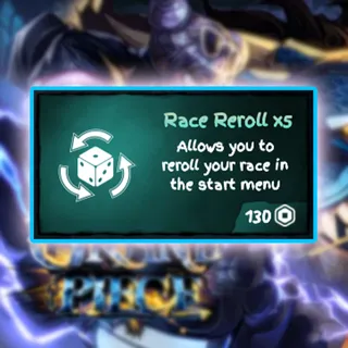 Grand Piece Online - Race Reroll X5